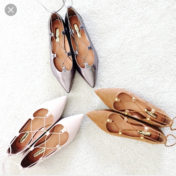 Halogen Lace Up Flats - Picture 2 of 3